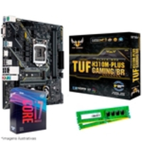 Kit Upgrade Intel® Core™ i7 9700KF + Asus TUF H310M PLUS GAMING/BR + Memória 8GB DDR4