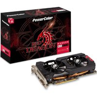 Placa de Vídeo Radeon PowerColor Red Dragon RX 570 4GB AXRX 570 4GBD5-DHDV3/OC