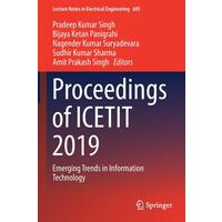 Proceedings Of Icetit 2019