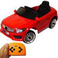 Mini Carro Elétrico Infantil Criança 6V com Controle Remoto Importway Mercedes Vermelho BW-007-VM