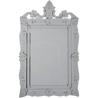 Espelho Veneziano BTC Xa0015 Vidro Cinza 75x3x122cm