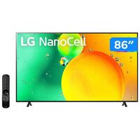 Smart TV 86 4K LED LG NanoCell 86NANO75 120Hz - AI Processor Wi-Fi Blu