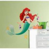 Adesivo De Parede Disney Princess - Little Mermaid Giant Peel  Stick Wall Decal Roommates
