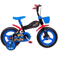 Bicicleta Infantil Styll Motobike Aro 12 Preto e Azul