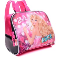 Lancheira Sestini Barbie Rock N Royals Rosa Grande