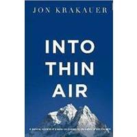 into thin air - a personal account of the everest disaster