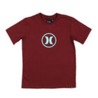 Camiseta Hurley Circle Icon Infantil - Vinho