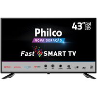 Smart TV Full HD D-LED 43 Philco PTV43E10N5SF - Wi-Fi 2 HDMI 2 USB