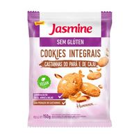Cookie Jasmine Sem Glúten Castanhas do Pará e Caju 150g