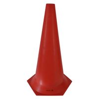 Cone de Marcação de Plástico 50cm Vermelho Muvin