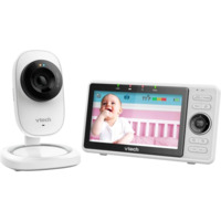 Babá Eletrônica VTech Baby Monitor Com Video Wi-Fi Câmera com Tela 5 Branco-RM5752
