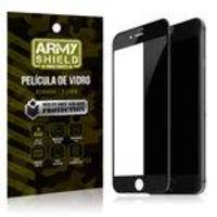 Película de Vidro Cobre a Tela Toda Apple iPhone 7 Premium - Preto - Armyshield