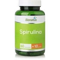 Suplemento Bionatus Spirulina 60 Cápsulas