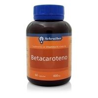 Betacaroteno Schraiber 60 Cápsulas