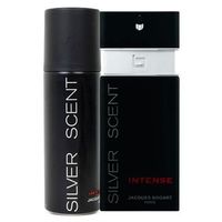 Silver Scent Intense Jacques Bogart Masculino Eau de Toilette Perfume + Desodorante Kit