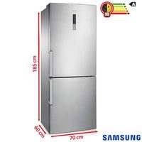 Refrigerador Samsung RL4353JBASL Frost Free 435 Litros Inox e Cinza 110V