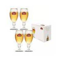 Quatro Taças Stella Artois Cálice Litografada Cerveja 250ml