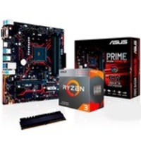 Kit Upgrade AMD Ryzen™ 3 3200G + Asus Prime B450M GAMING/BR + Memória 8GB DDR4