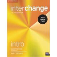 Interchange - intro students book  with digital pack - fifth edition