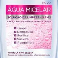 Água Micelar L'Oréal Paris Solução de Limpeza Facial 5 em 1 400ml