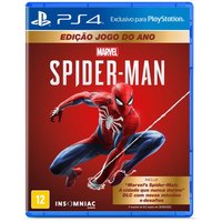 Jogo Marvel's Spider-Man Game Of The Year (Goty) PS4