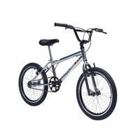 Bicicleta Aro 20 Infantil Cross Bmx Freestyle Cinza