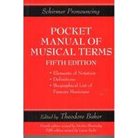 Pocket Manual of Musical Terms