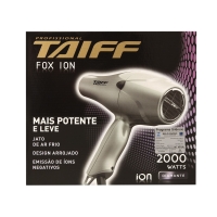 Secador Taiff Fox Ion Prata 220v
