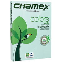 Papel Chamex A4 21x29,7cm 500 folhas Colors Verde