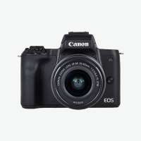 Câmera Canon DSLR EOS M50 24.1MP Preta + Kit 15-45mm