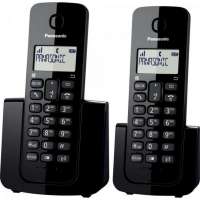 Telefone Panasonic KX-TGB110LBB sem Fio Preto + Ramal