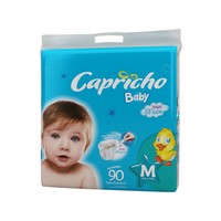 Fralda Capricho Baby Tamanho M 90 Unidades