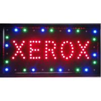 Placa de led quadro letreiro luminoso  Xerox