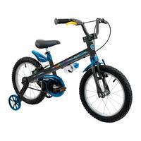 Bicicleta Infantil Nathor Apollo Masculina Aro 16 Preto e Azul