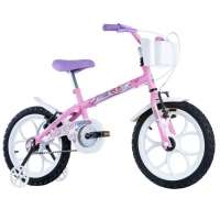 Bicicleta Infantil Track Bikes Pinky Aro 16 Rosa Fuccia