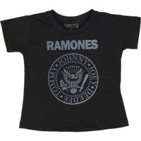Camiseta Boo Kids Ramones Preto