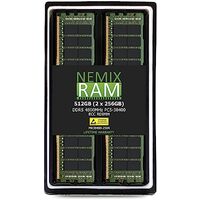 NEMIX RAM Kit de memória de servidor 512GB (2X256GB) DDR5 4800MHZ PC5-38400 8Rx4 ECC RDIMM KIT compatível com a placa de servidor ASUS S14NA-U12
