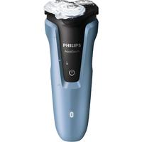 Barbeador Philips Wet and Dry Pop-up Trimmer S1070/04 Preto e Azul