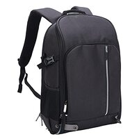 Mochila para fotografia, mochila para câmera portátil removível ao ar livre para celulares para notebooks para câmera DSLR SLR sem espelho