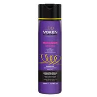 Shampoo Desamarelador Voken Matizador Violeta 300ml