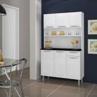 Cozinha Compacta Rose 6 Portas Aço I3g1 105 Branco Neve 1v Itatiaia