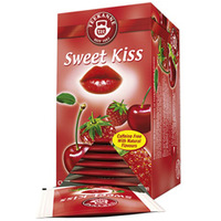 Chá Teekanne Sweet Kiss Cereja e Morango 60g 20 Unidades