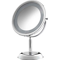 Espelho CrysBel com iluminação e lente de aumento - Gardie Royale Lux