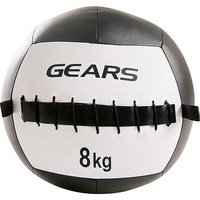 Wall Ball Gears 8kg Preta e Branca