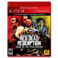 Jogo Red Dead Redemption Edição Jogo Do Ano Goty - PS3 - Rockstar Game
