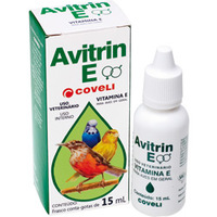 Avitrin Vitamina E para Pássaros e Aves Ornamentais