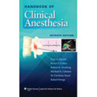 Handbook of - clinical anesthesia
