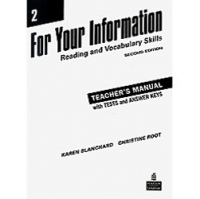 For Your Information 2 Teachers Manual - With Answer Key 2nd Edition