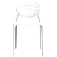 Cadeira I´m In Home sem Braço Stripê em Polipropileno Branca