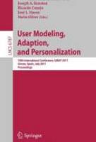 User Modeling, Adaptation And Personalization 19Th International C